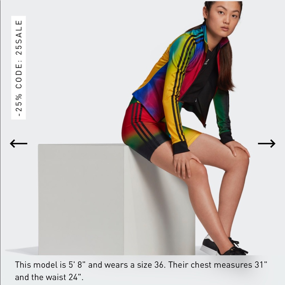 Paolina Russo Adidas Track Shirt (never worn) RARE